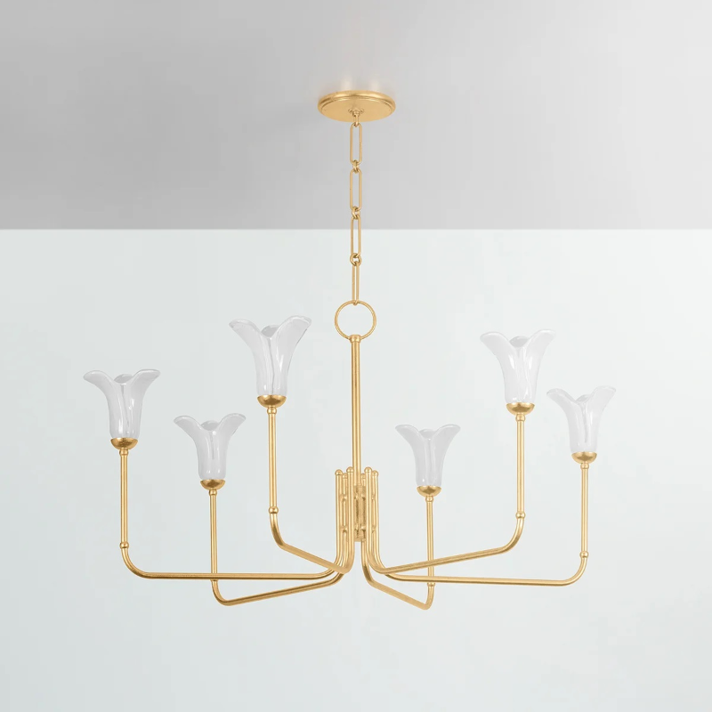 Hudson Valley 3346 Montclair 6-lt 40" Chandelier