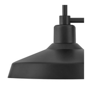 Hinkley 12070 Forge 1-lt 17" Tall LED Outdoor Wall Mount Lantern - Black