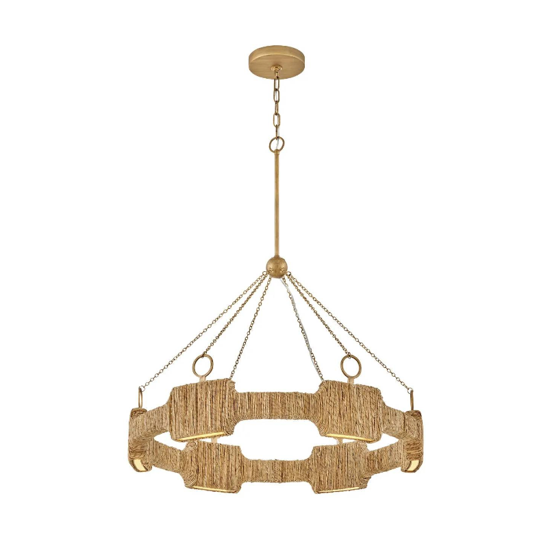 Hinkley 34106 Raffi 6-lt 30" LED Chandelier