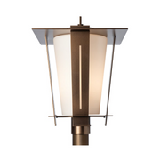 Hubbardton Forge 342026 Linea 1-lt 22" Tall LED Outdoor Lantern Post Light - Coastal Bronze