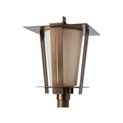 Hubbardton Forge 342026 Linea 1-lt 22" Tall LED Outdoor Lantern Post Light - Coastal Bronze
