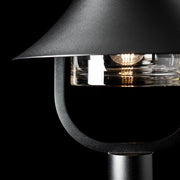 Hubbardton Forge 342031 Stowe 1-lt 19" Tall Outdoor Lantern Post Light