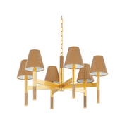 Hudson Valley 3434 Lindenwood 6-lt 34" Chandelier