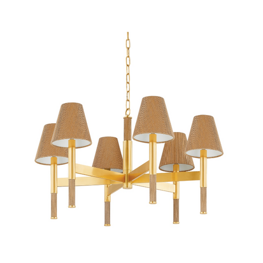 Hudson Valley 3434 Lindenwood 6-lt 34" Chandelier