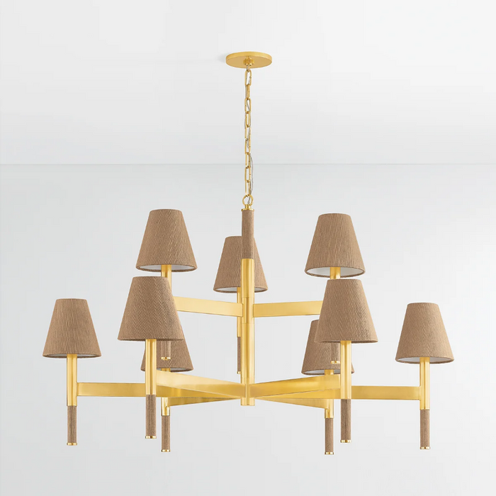 Hudson Valley 3448 Lindenwood 9-lt 48" Chandelier