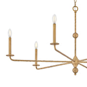 Hinkley 48628 Ansel 6-lt 46" LED Chandelier