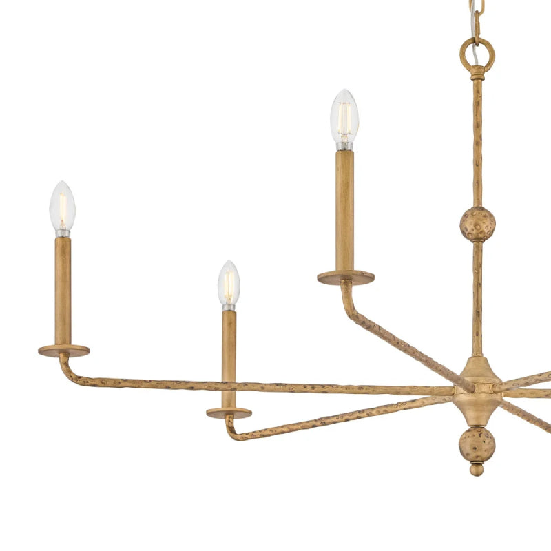 Hinkley 48628 Ansel 6-lt 46" LED Chandelier