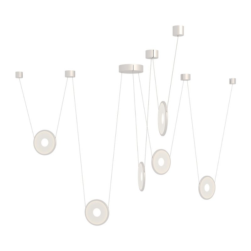 Sonneman 3473-S6 Yo 6-lt 196" LED Pendant