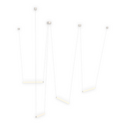 Sonneman 3473-0-4-0 Yo 4-lt 341" LED Pendant