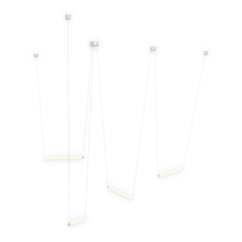 Sonneman 3473-0-4-0 Yo 4-lt 341" LED Pendant