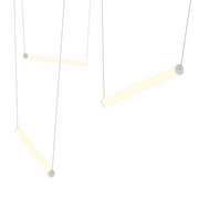 Sonneman 3475-1-2-1 Yo 4-lt 341" LED Pendant