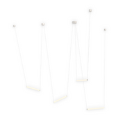 Sonneman 3475-1-2-1 Yo 4-lt 341" LED Pendant