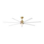 Hinkley 910672 Current 72" Smart Ceiling Fan with LED Light Kit - Heritage Brass