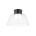 Hudson Valley 3514 Lakeside 1-lt 14" Flush Mount - Distressed Bronze