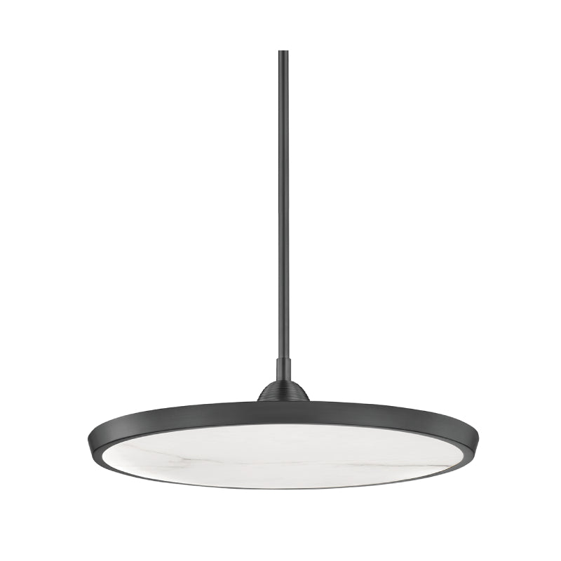 Hudson Valley 3621 Draper 1-lt 20" LED Pendant-Old Bronze