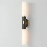 Hudson Valley 3626 Crewe 2-lt 26" Tall Wall Sconce-Aged Brass with Distressed Bronze