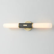 Hudson Valley 3626 Crewe 2-lt 26" Tall Wall Sconce-Aged Brass with Distressed Bronze