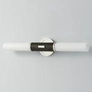 Hudson Valley 3626 Crewe 2-lt 26" Tall Wall Sconce-Polished Nickel with Black Brass