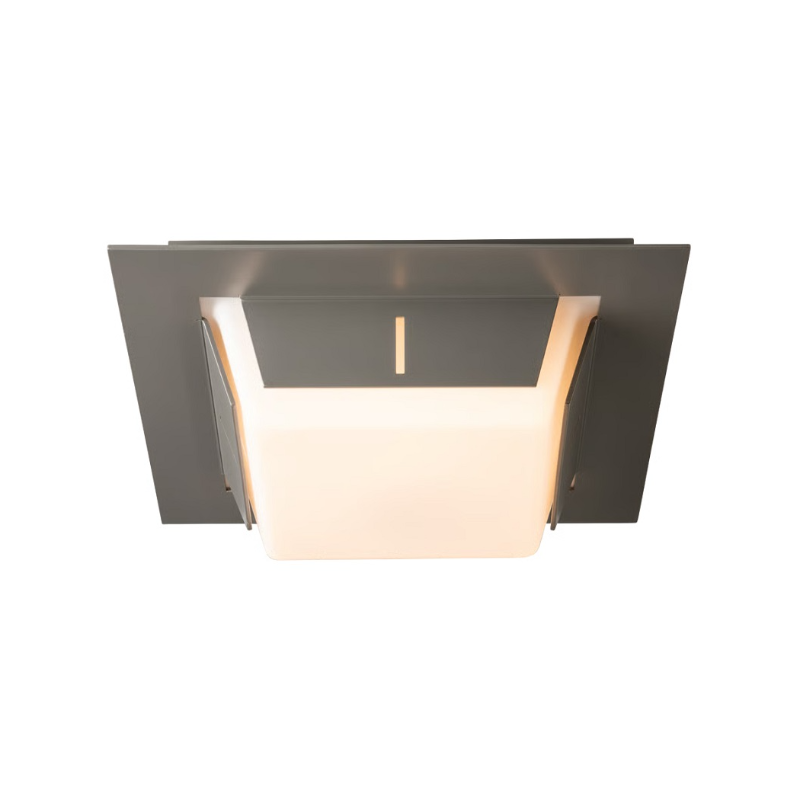 Hubbardton Forge 363016 Linea 1-lt 16" LED Outdoor Flush Mount - Coastal Burnished Steel