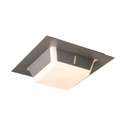 Hubbardton Forge 363016 Linea 1-lt 16" LED Outdoor Flush Mount - Coastal Burnished Steel