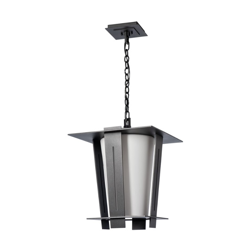 Hubbardton Forge 363017 Linea 1-lt 16" Outdoor Lantern - Coastal Black