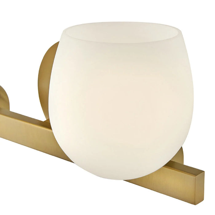 Hinkley 57022 Mae 2-lt 15" LED Vanity - Lacquered Brass