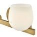 Hinkley 57022 Mae 2-lt 15" LED Vanity - Lacquered Brass