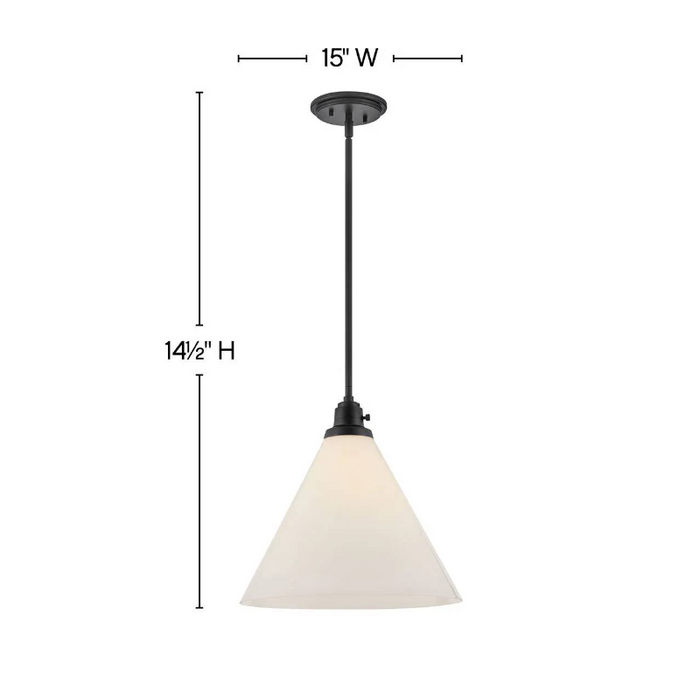 Hinkley 3694 Arti 1-lt 15" LED Pendant