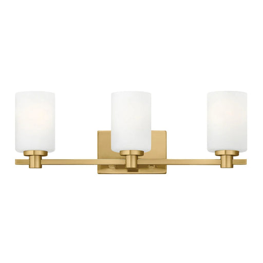 Hinkley 54623 Karlie 3-lt 23" LED Bath Light - Lacquered Brass