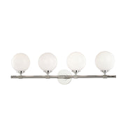 Hudson Valley 3704 Bowery 4-lt 33" Bath Vanity-Polished Nickel