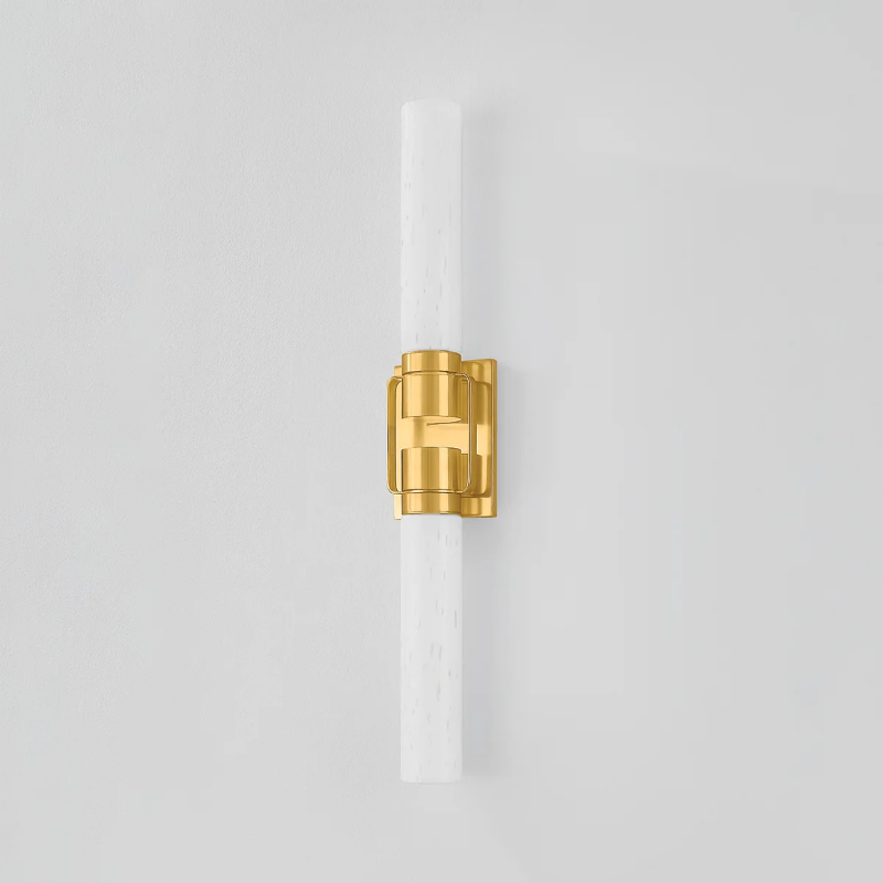 Hudson Valley 3726 Glen Oaks 2-lt 26" Tall Wall Sconce - Aged Brass