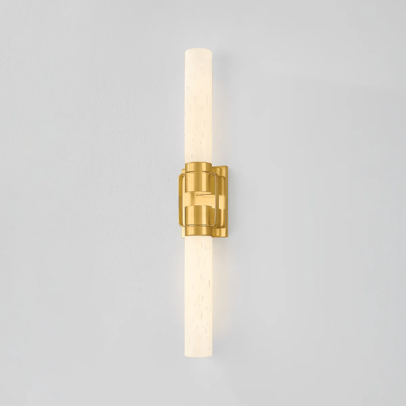 Hudson Valley 3726 Glen Oaks 2-lt 26" Tall Wall Sconce - Aged Brass
