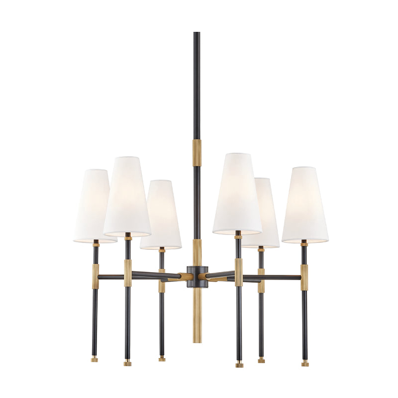Hudson Valley 3728 Bowery 6-lt 28" Chandelier