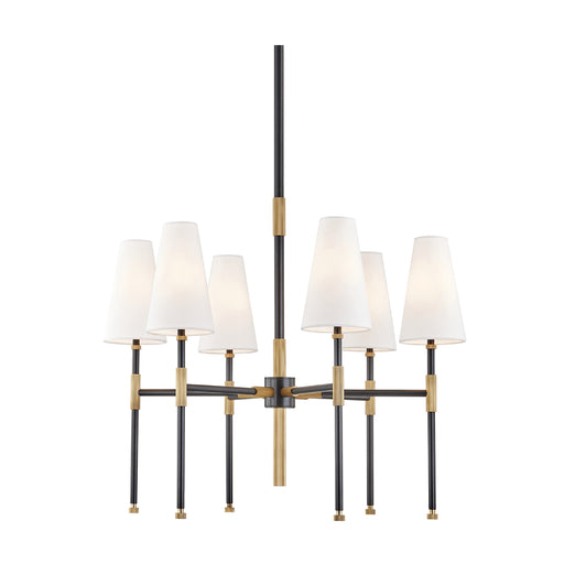 Hudson Valley 3728 Bowery 6-lt 28" Chandelier