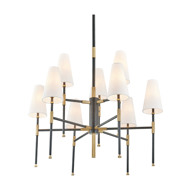 Hudson Valley 3734 Bowery 9-lt 34" Chandelier