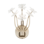 Varaluz 378W01 Wildflower 1-lt 11" Tall Wall Sconce - Gold Dust/Artifact