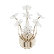 Varaluz 378W01 Wildflower 1-lt 11" Tall Wall Sconce - Gold Dust/Artifact