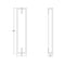 Sonneman 3797 New Edge 24" Tall LED Bath Bar