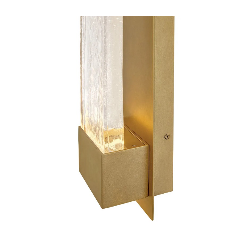 Hinkley 10595 Rune 1-lt 24" Tall LED Outdoor Wall Sconce - Heritage Brass