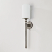 Hudson Valley 3824 Lakeport 1-lt 24" Tall Wall Sconce - Vintage Pewter
