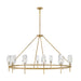 Hinkley 38259 Ana 12-lt 58" LED Chandelier