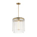 Maxim 38421 Jolie 1-lt 11" LED Pendant, 3CCT Selectable - Natural Aged Brass