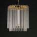 Maxim 38421 Jolie 1-lt 11" LED Pendant, 3CCT Selectable - Natural Aged Brass