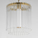 Maxim 38421 Jolie 1-lt 11" LED Pendant, 3CCT Selectable - Natural Aged Brass