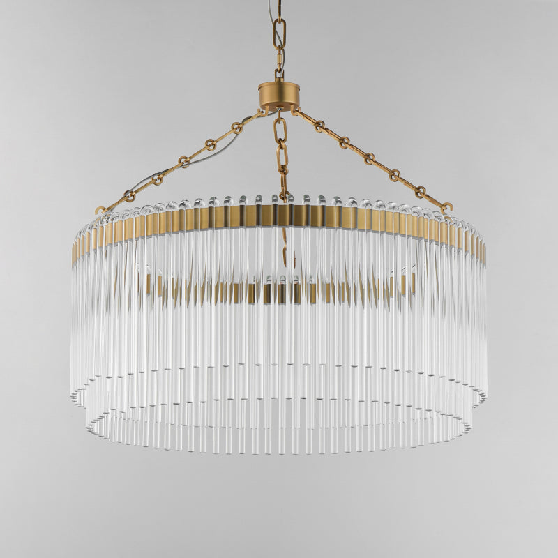 Maxim 38422 Jolie 1-lt 24" LED Pendant, 3CCT Selectable - Natural Aged Brass