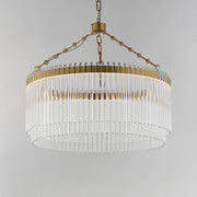 Maxim 38422 Jolie 1-lt 24" LED Pendant, 3CCT Selectable - Natural Aged Brass
