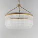 Maxim 38422 Jolie 1-lt 24" LED Pendant, 3CCT Selectable - Natural Aged Brass