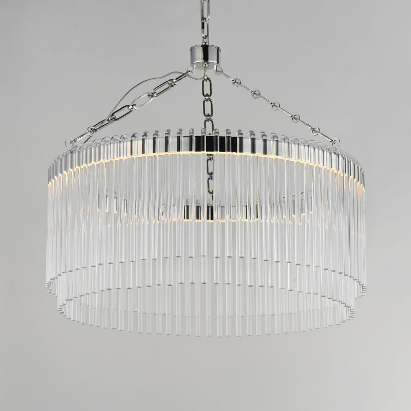 Maxim 38422 Jolie 1-lt 24" LED Pendant, 3CCT Selectable - Polished Nickel
