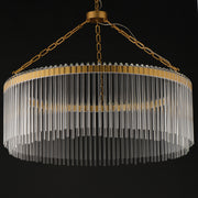 Maxim 38423 Jolie 1-lt 34" LED Pendant, 3CCT Selectable - Natural Aged Brass