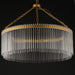 Maxim 38423 Jolie 1-lt 34" LED Pendant, 3CCT Selectable - Natural Aged Brass